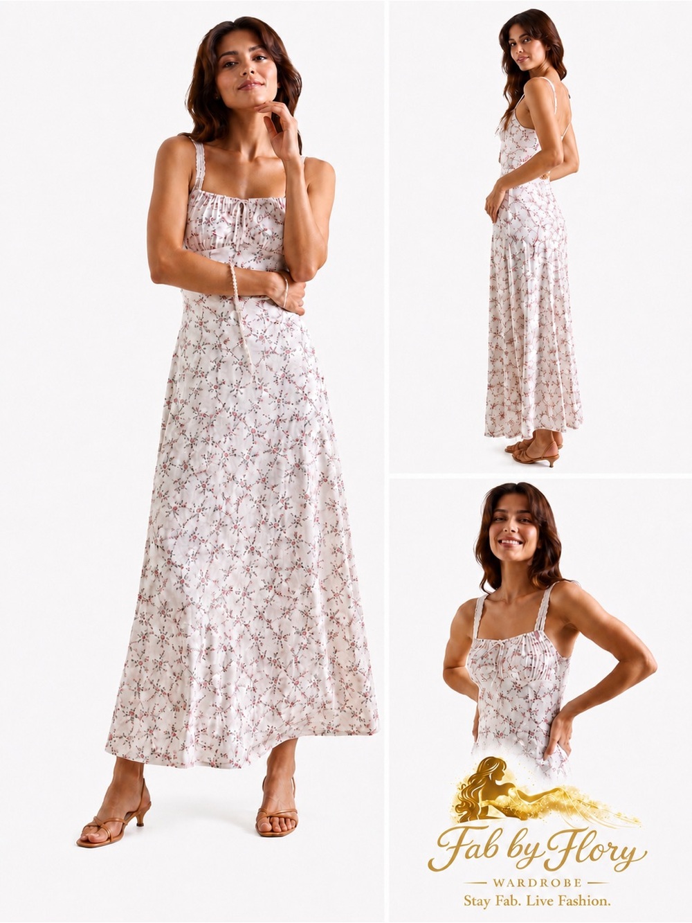 Altar’d State ✨ Kya Floral Midi Dress NWT